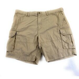 POLO Ralph Lauren Men's Gellar Classic Fit Heavy Twill Tan Cargo Shorts 50B